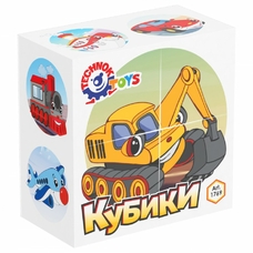 Іграшка кубики "У світі техніки ТехноК", арт.1769 Іграшка кубики "У світі техніки ТехноК", арт.1769