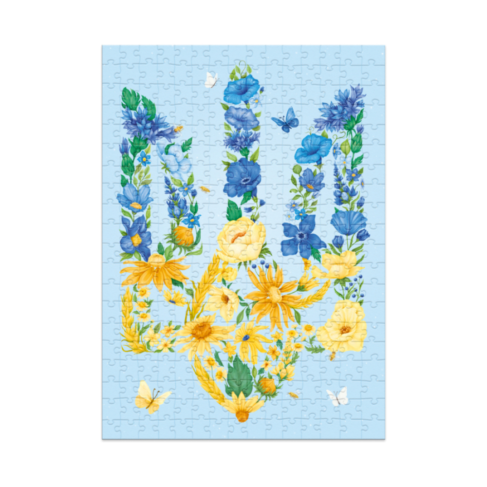 Фото, Видеообзоры пазл dodo квітучий тризуб