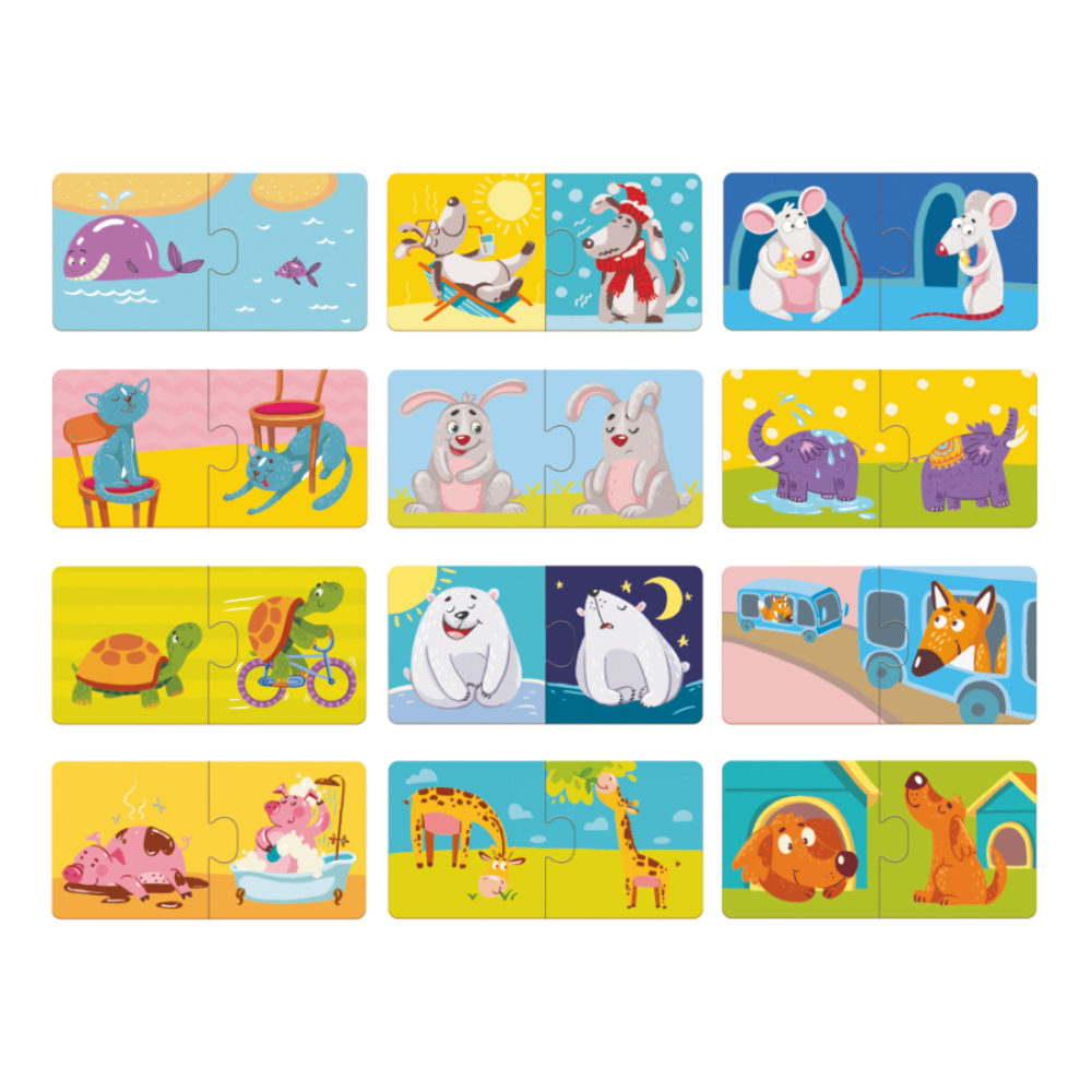 Фото, Видеообзоры пазл dodo протилежності