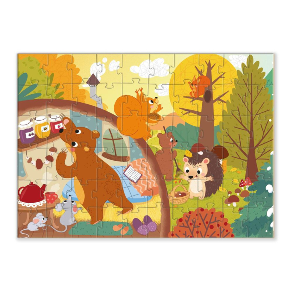 Фото, Видеообзоры пазл dodo прибирання в лісі