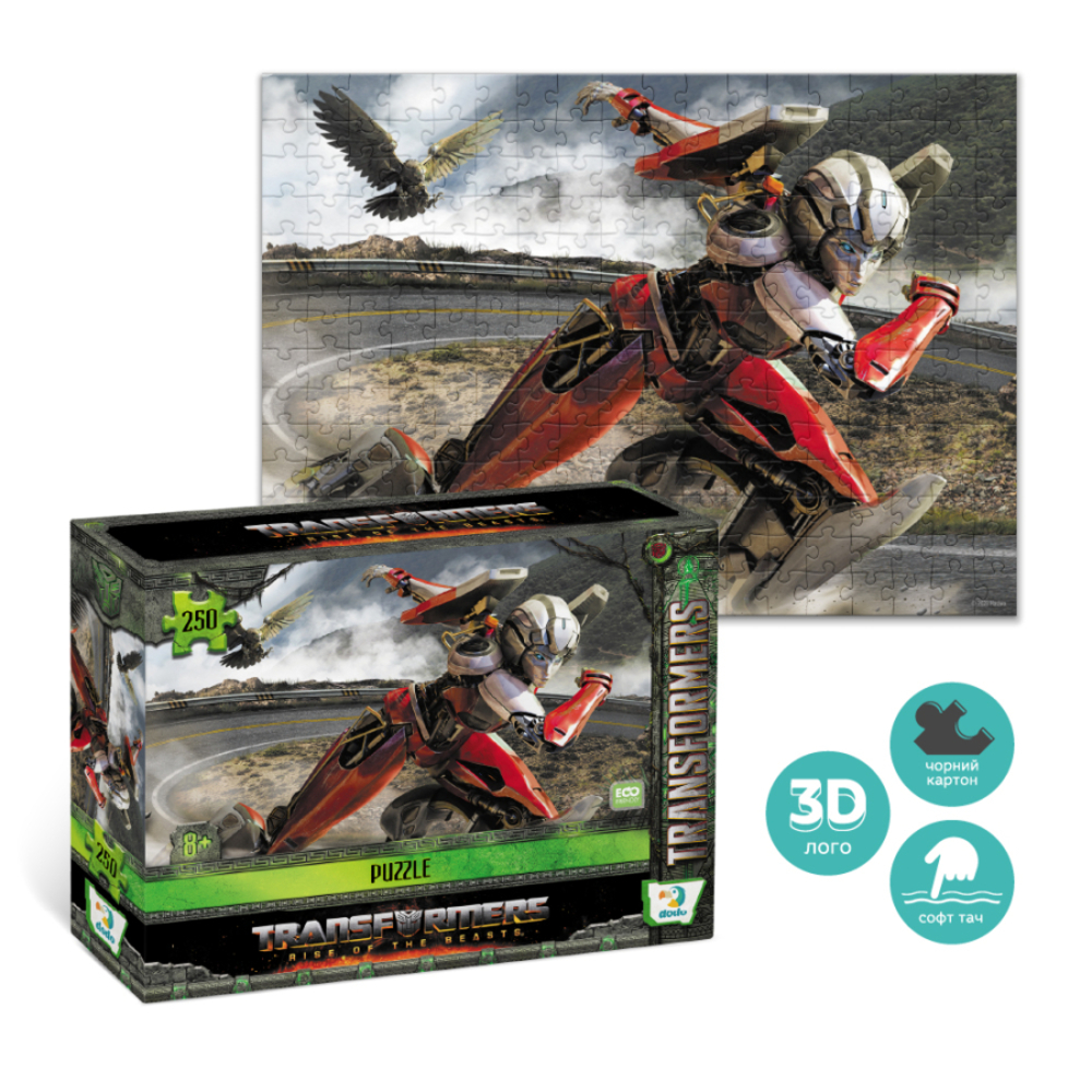 Фото, Видеообзоры пазл dodo transformers windblade