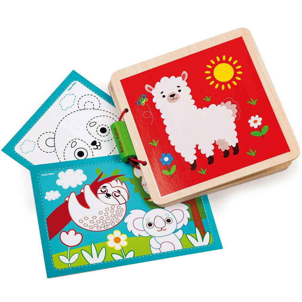 Фото, Видеообзоры дерев'яна книжечка «зоопарк» rw3036