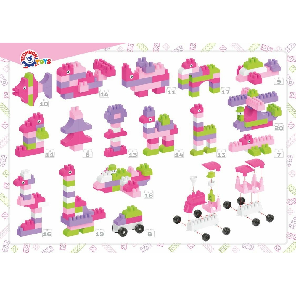 Фото, Видеообзоры іграшка "конструктор технок", арт.6535