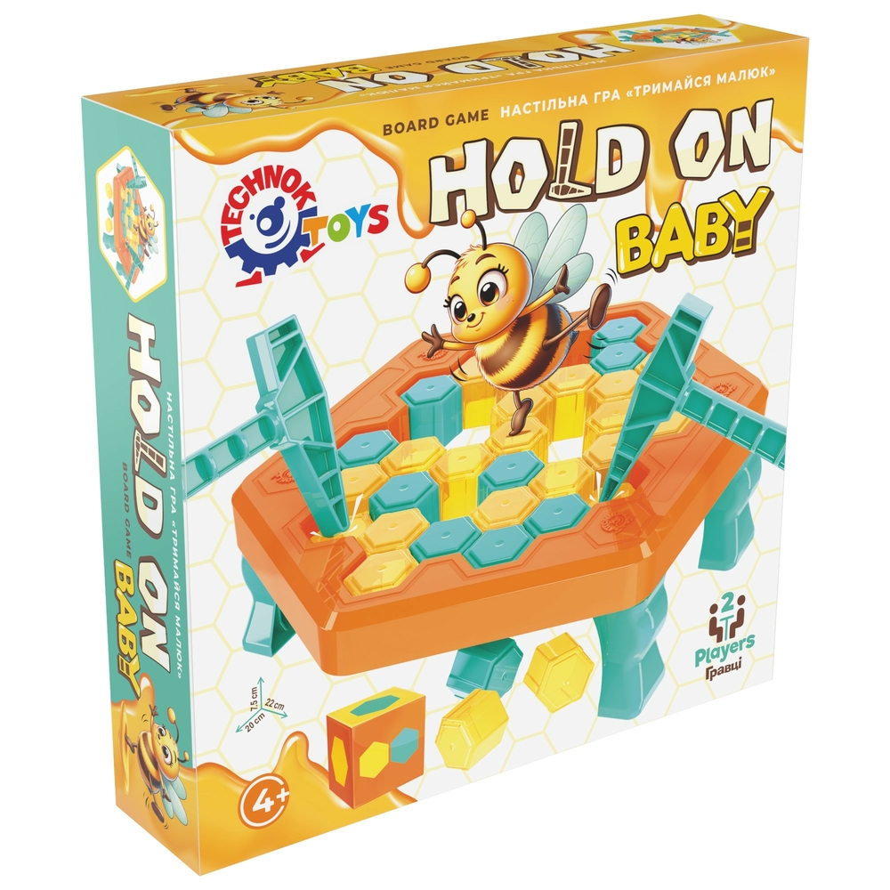 Фото, Відеоогляди настільна гра "тримайся малюк технок", арт.9741