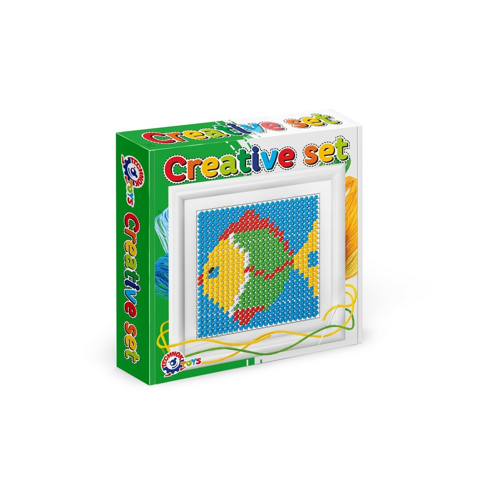 Фото, Видеообзоры іграшка набір для дитячої творчості "вишиваночка технок", арт.3527