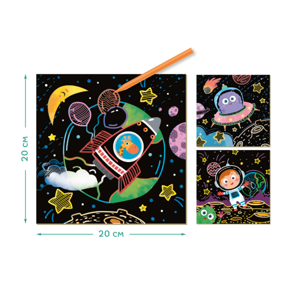 Фото, Видеообзоры набір гравюр dodo дракони, русалки, космос, феї