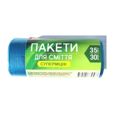 Пакети для сміття  35*30  Профіт міцні