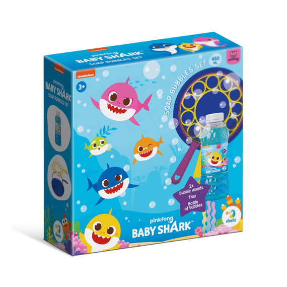 Набір мильних бульбашок Dodo Baby Shark 450 мл