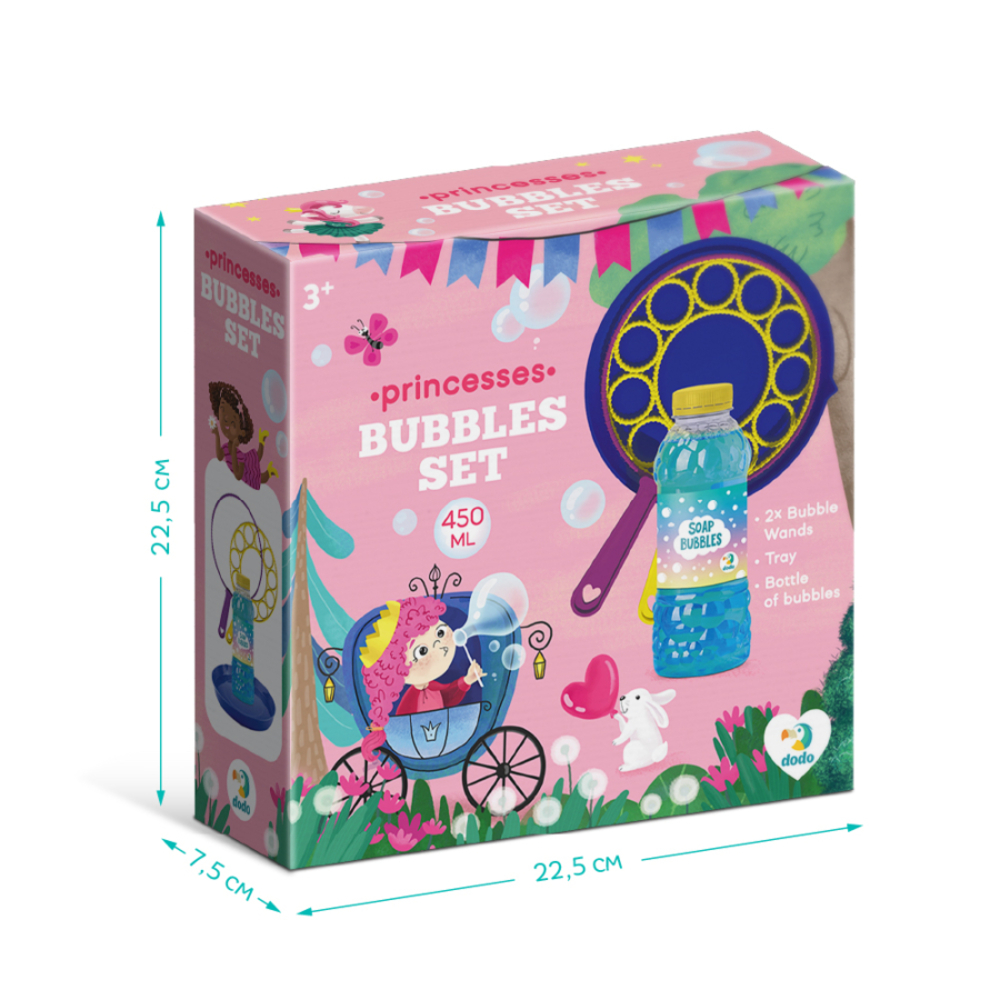 Фото, Видеообзоры набір мильних бульбашок dodo принцеси 450 мл