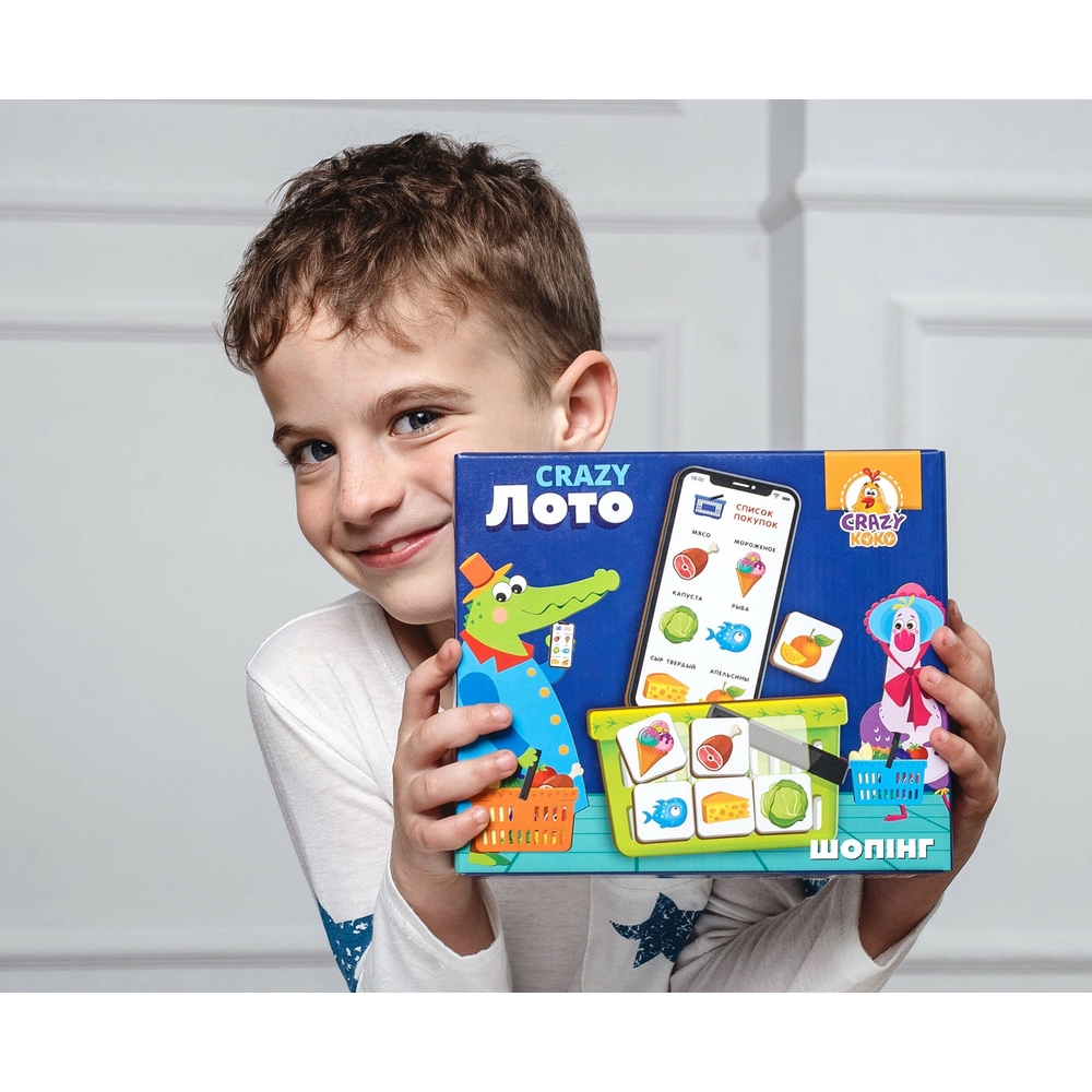 Фото, Видеообзоры гра настільна «crazy лото» vt8055-09