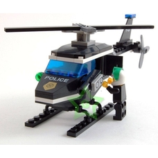 Конструктор BRICK 457797/123 (80шт) вертолёт