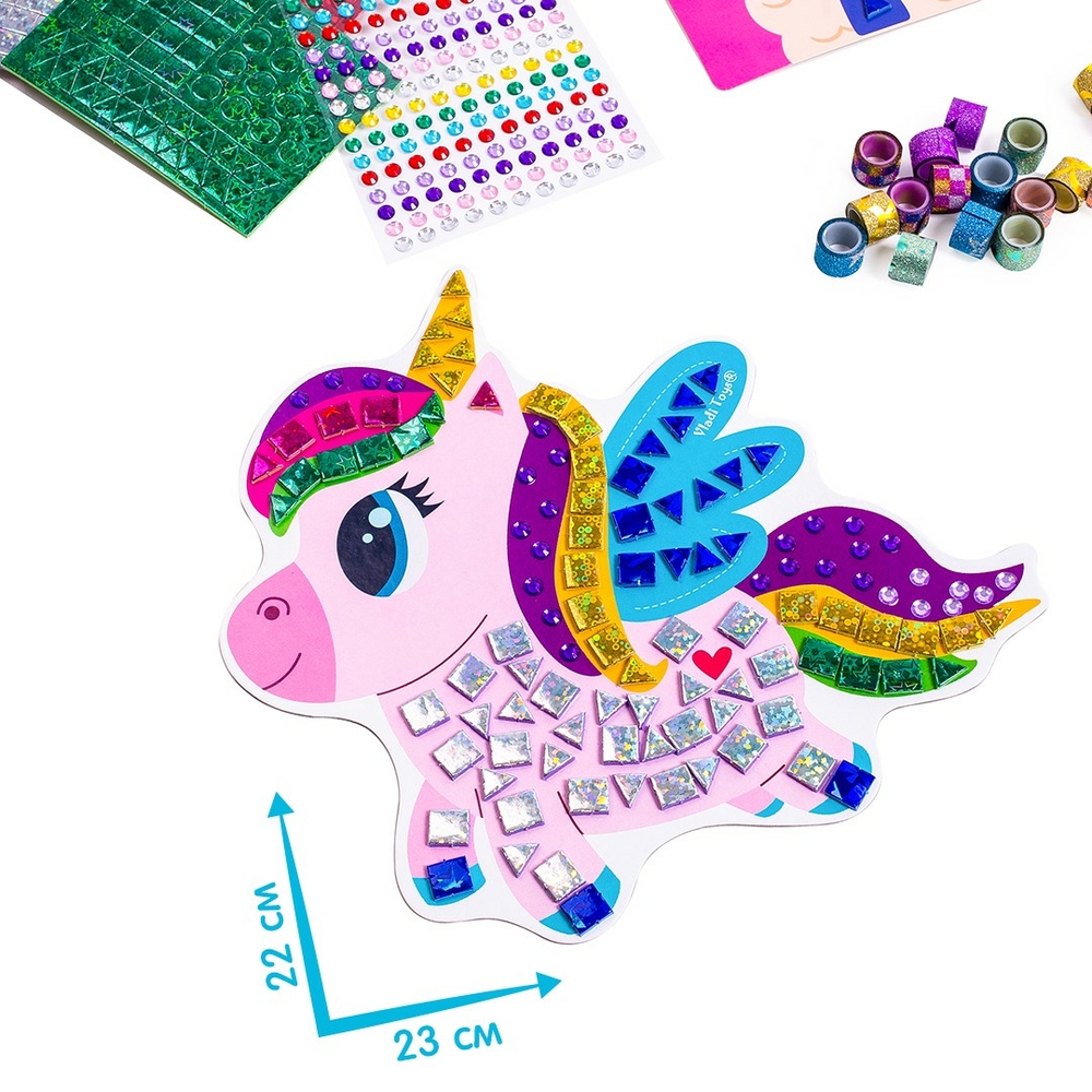 Фото, Видеообзоры набір для творчості "creative box. єдиноріг" vladi toys vt4433-07