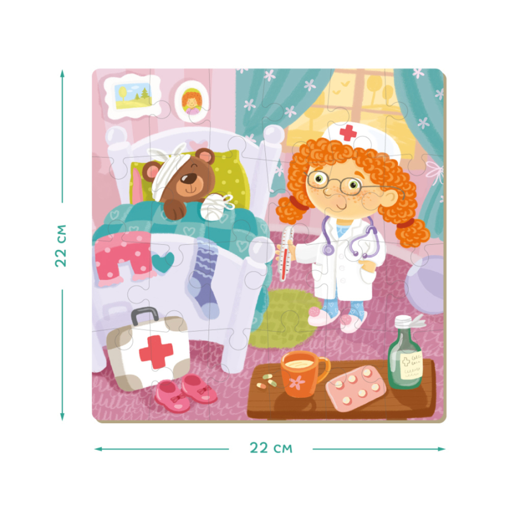 Фото, Видеообзоры набір пазлів 4в1 dodo