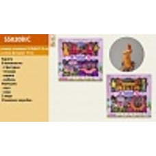 Карета SS020B/C 2види,світ., звук, принц і принцеса,трон,стіл, 32,5*8*31,5