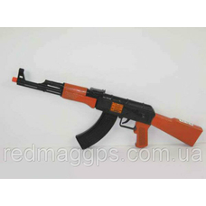 Автомат-трещетка AK47-112 (144шт / 2) в пакеті 49 см