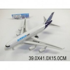 Літак A380-61 (986889) (108шт / 2) в пакеті 39 * 41 * 15см