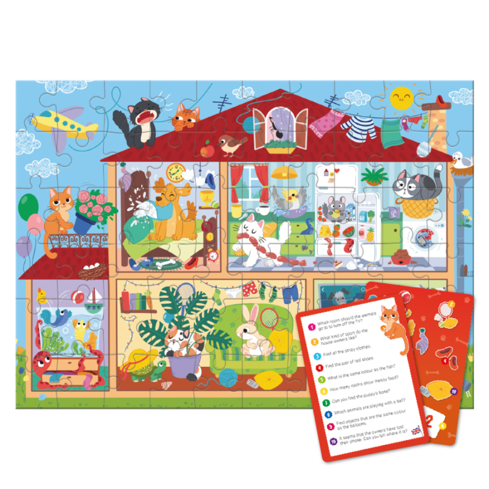 Фото, Видеообзоры віммельпазл dodo улюбленці вдома