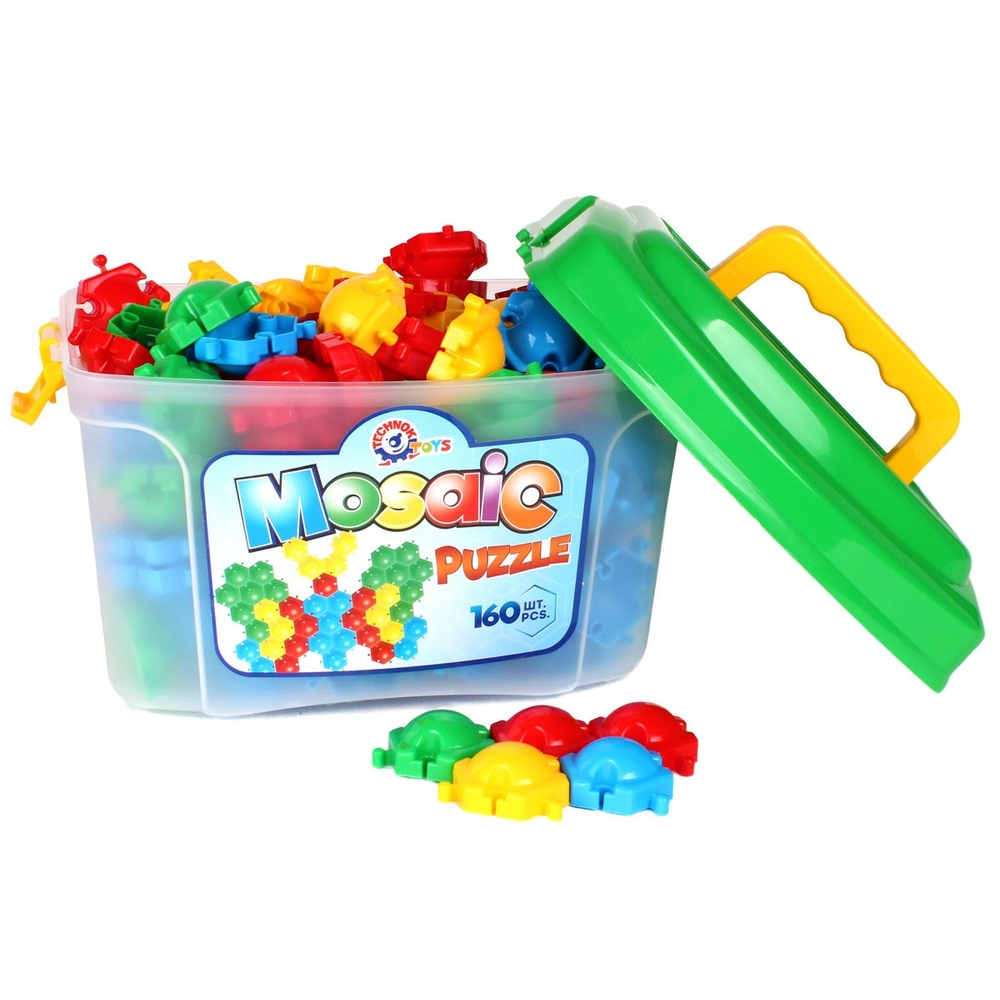 Фото, Відеоогляди іграшка мозаїка-пазли "килимок технок", арт.3626