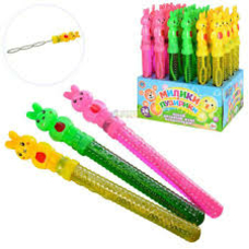 Мильні бульбашки  №2802-1/2804-А/2819/2819А/2824А/2841/2844 28см 24шт в блоці (288)