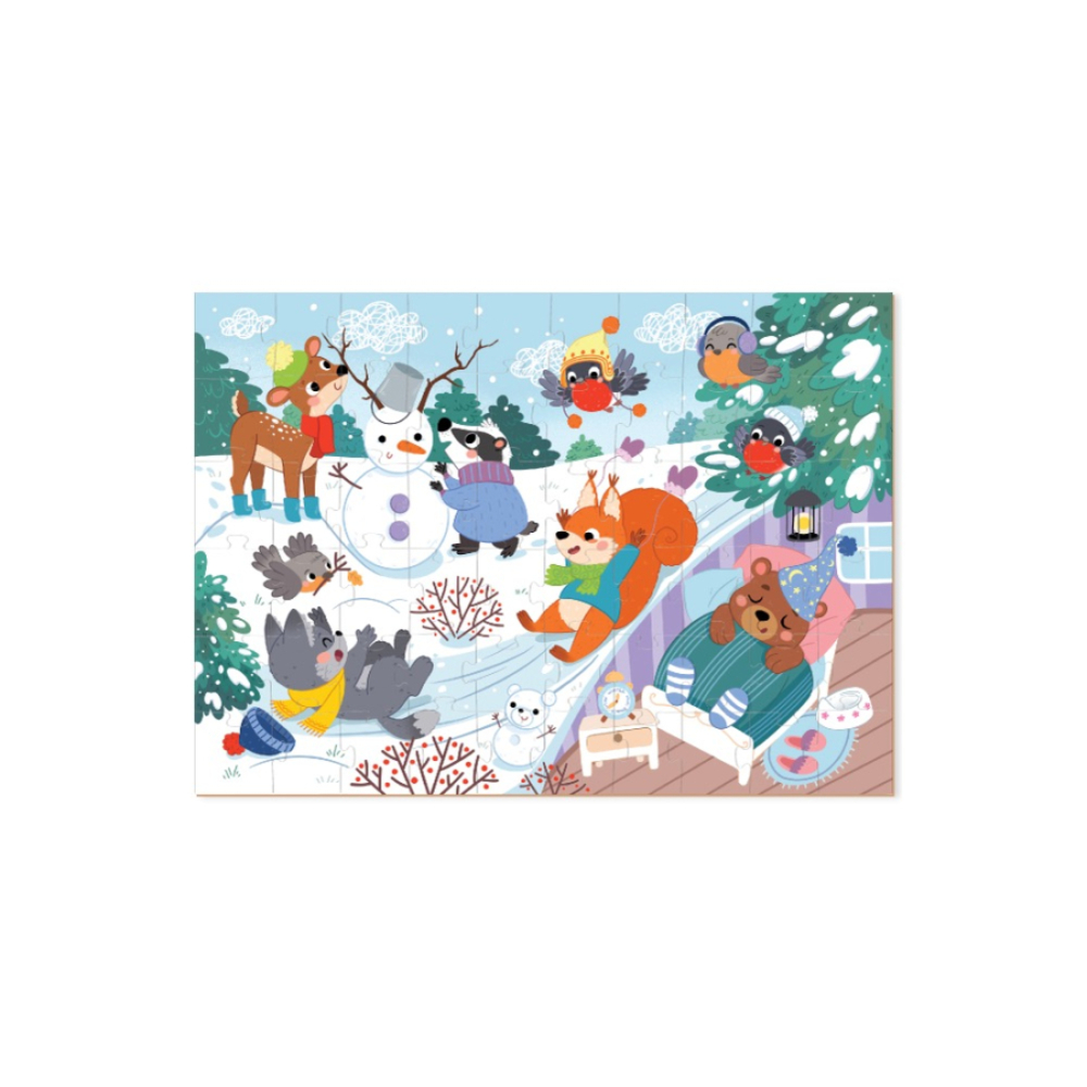 Фото, Відеоогляди пазл dodo зимові тваринки