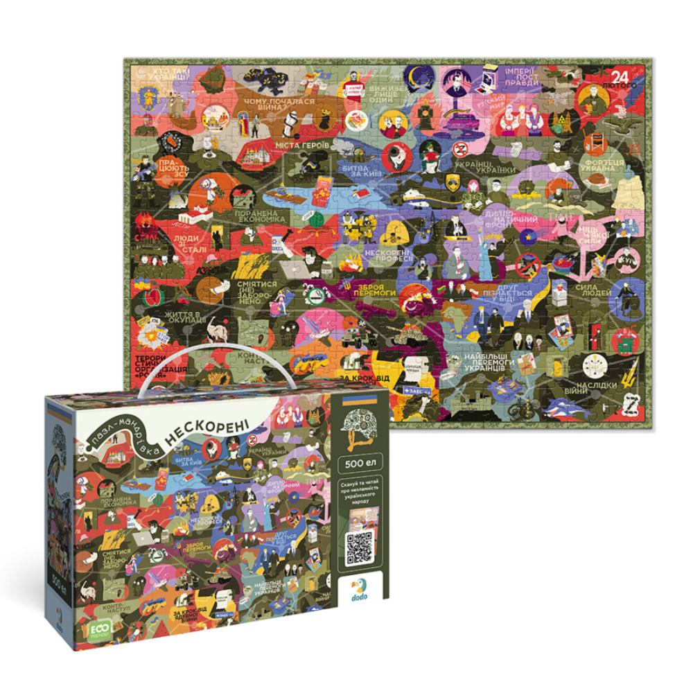 Фото, Видеообзоры пазл dodo нескорені