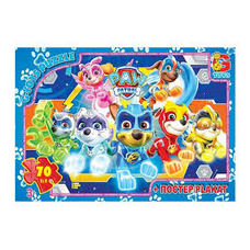 Пазли 0824 Щенячий патруль 70ел G-Toys
