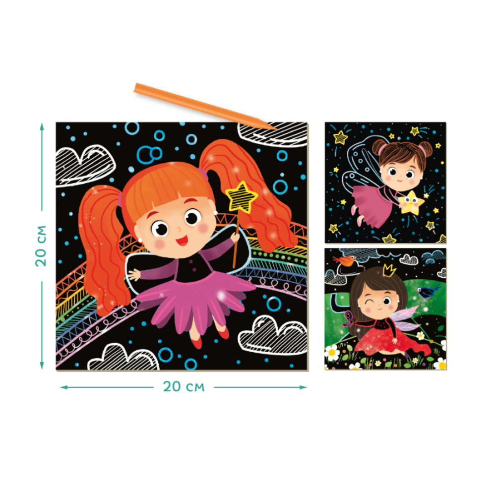 Фото, Видеообзоры набір гравюр dodo феї