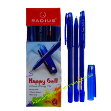 ручка синя Happy gel 12 шт