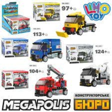 Конструктор КВ209 (72шт) спецтехніка, від 82 деталей, 4шт у дисплеї Конструктор КВ209 (72шт) спецтехніка, від 82 деталей, 4шт у дисплеї
