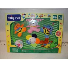 Карусель 2223 (36шт / 2) муз., Механ., М'які тварини, в кор. 42,5 * 31 * 5,5 см