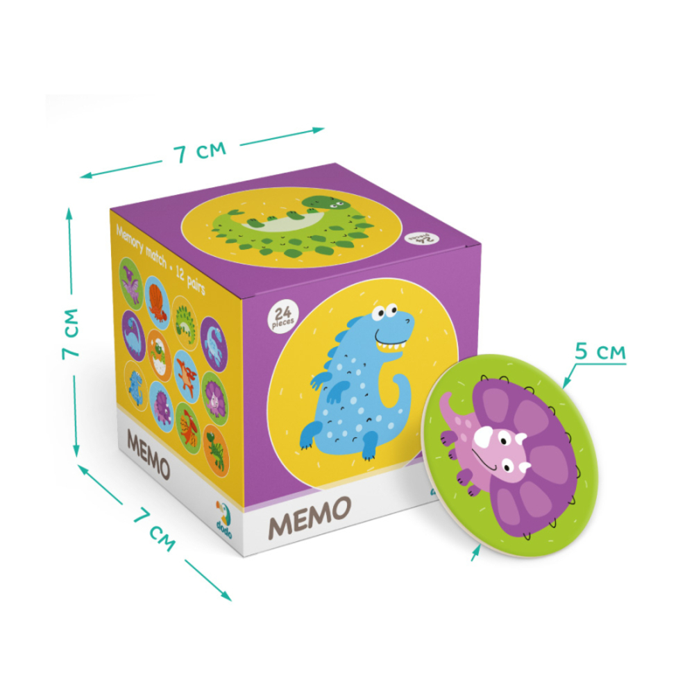 Фото, Видеообзоры настільна гра-мемо dodo динозаври