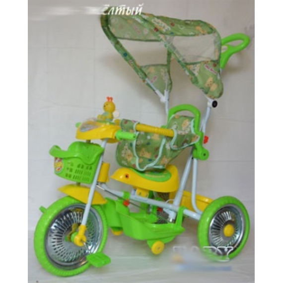 Велосипед WS 840 B-R (CP) (2шт) жовтий три колеса