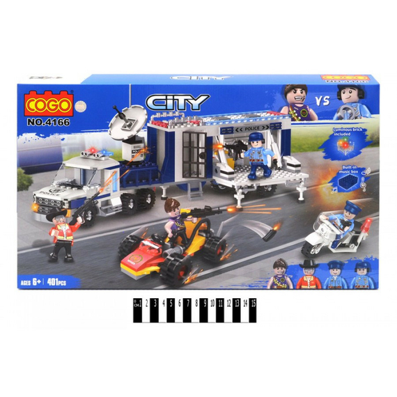 Конструктор CITI Police 401 4166