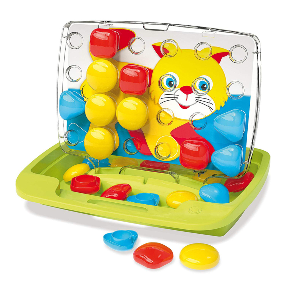 Фото, Видеообзоры набір для занять мозаїкою quercetti pixel baby