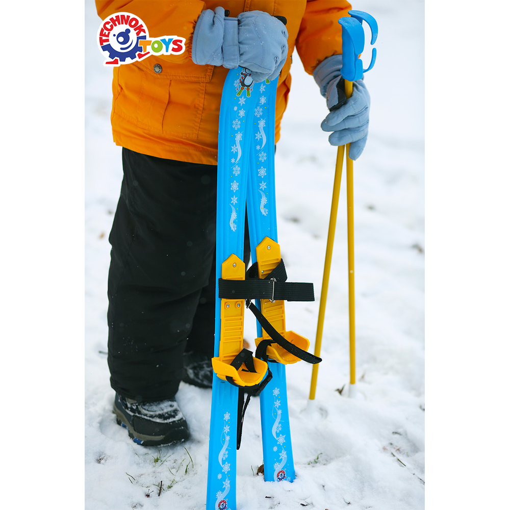 Фото, Видеообзоры лижі з палицями дитячі, арт.3350 