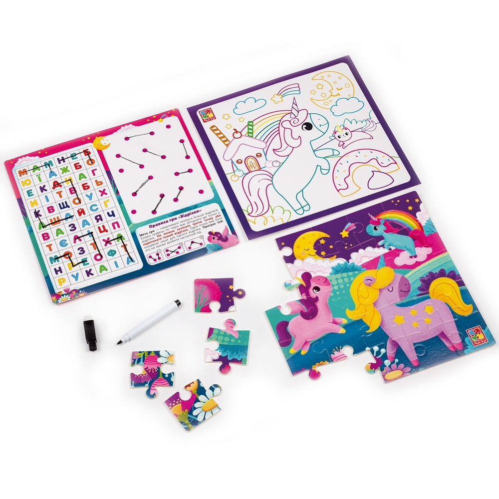 Фото, Відеоогляди набір 4в1 «єдинороги» vt2002-05