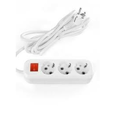 Продовжувач RL-305 5м 3 розетки з кнопкою RLFR (60)