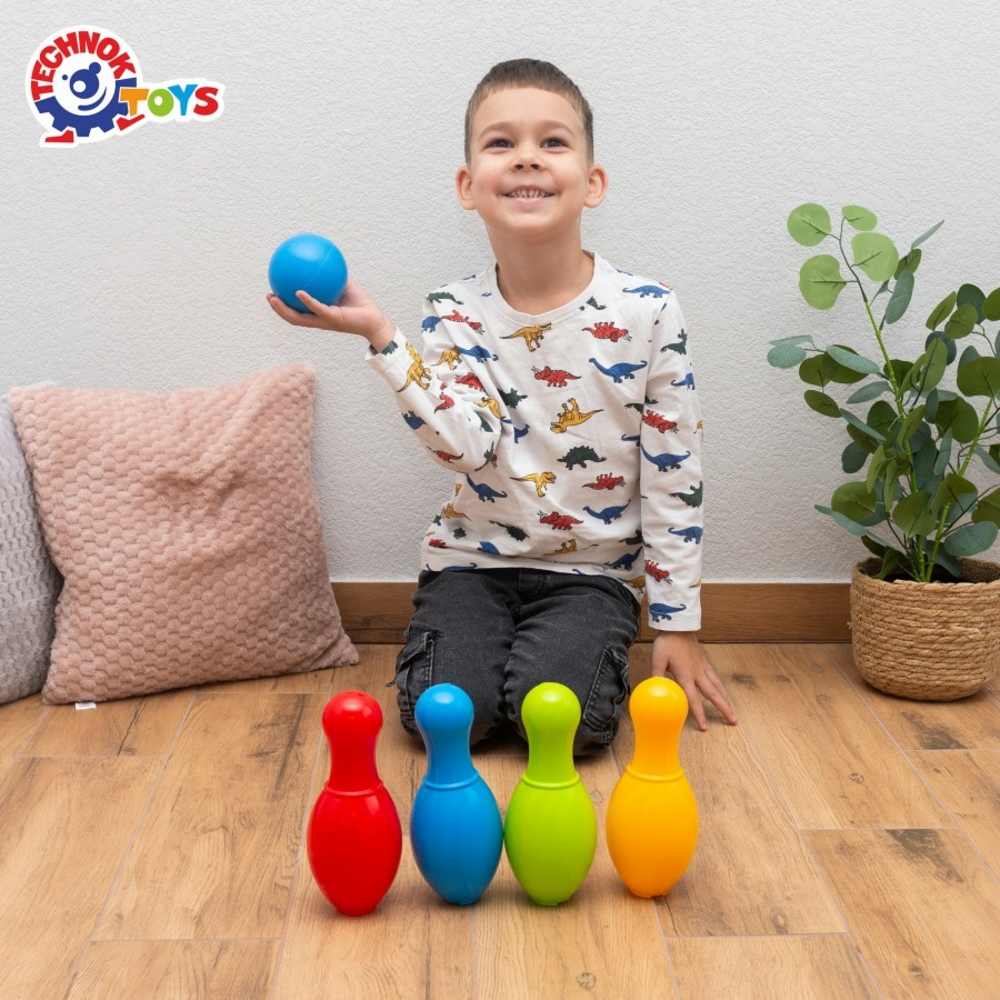 Фото, Відеоогляди іграшка  "набір для гри в боулінг технок", арт.4708