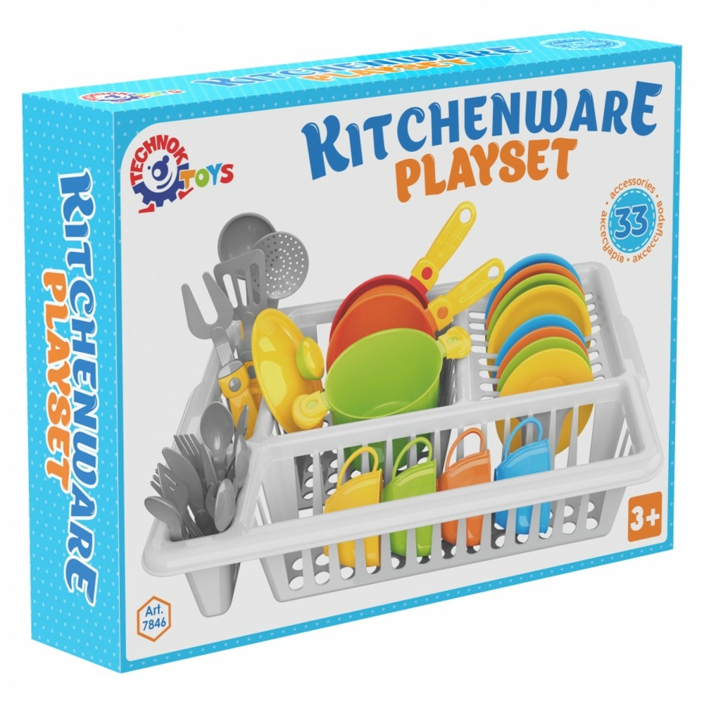 Фото, Відеоогляди іграшка «кухонний набір технок», арт.7846