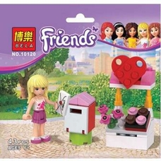 Конструктор BELA FRIENDS 10120 (300шт/2) в пакете 17*16 см