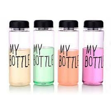 Пляшка №500-1 (№SL360-1) MY BOTTLE прозорий пл. 500мл (100)
