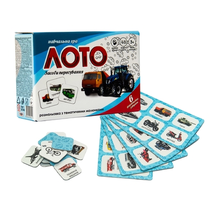 Фото, Відеоогляди лото strateg засоби пересування українською мовою (30368)