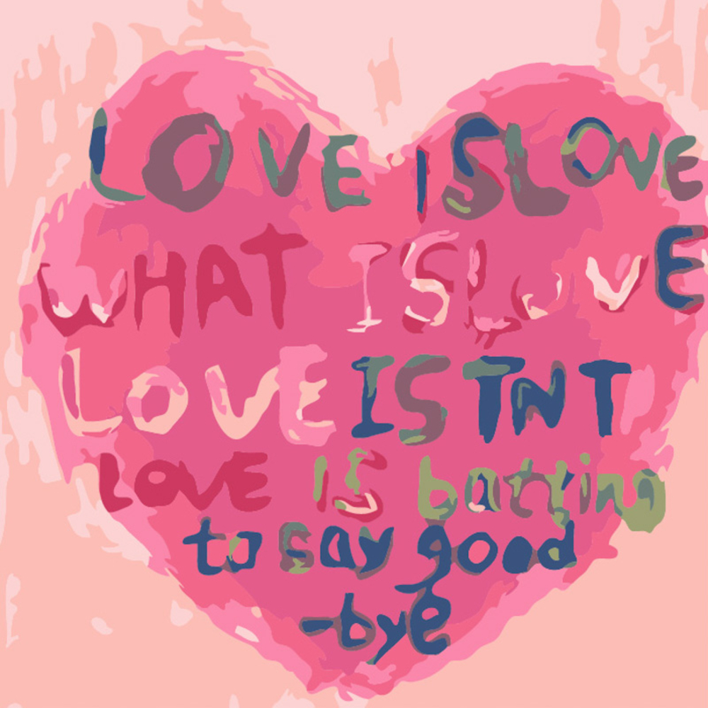 Фото, Відеоогляди картина за номерами strateg рожеве серце розміром 20х20 см (hh5004)