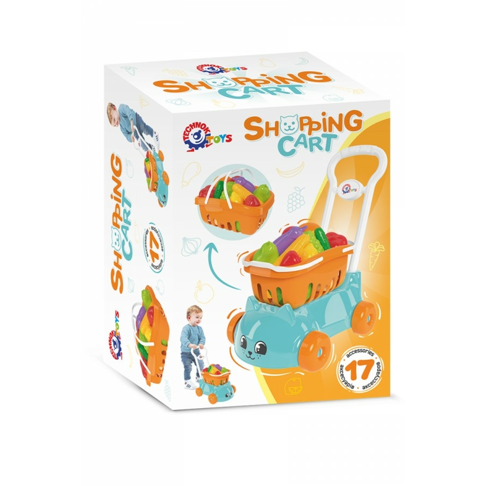 Фото, Відеоогляди іграшка "візочок для супермаркету технок", арт.7570