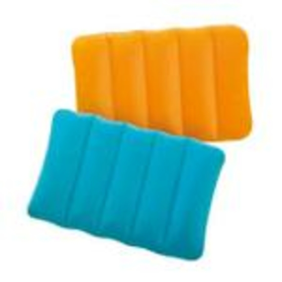 Подушка 68676 (24шт) надувная, 3 цвета, 43-28-9см