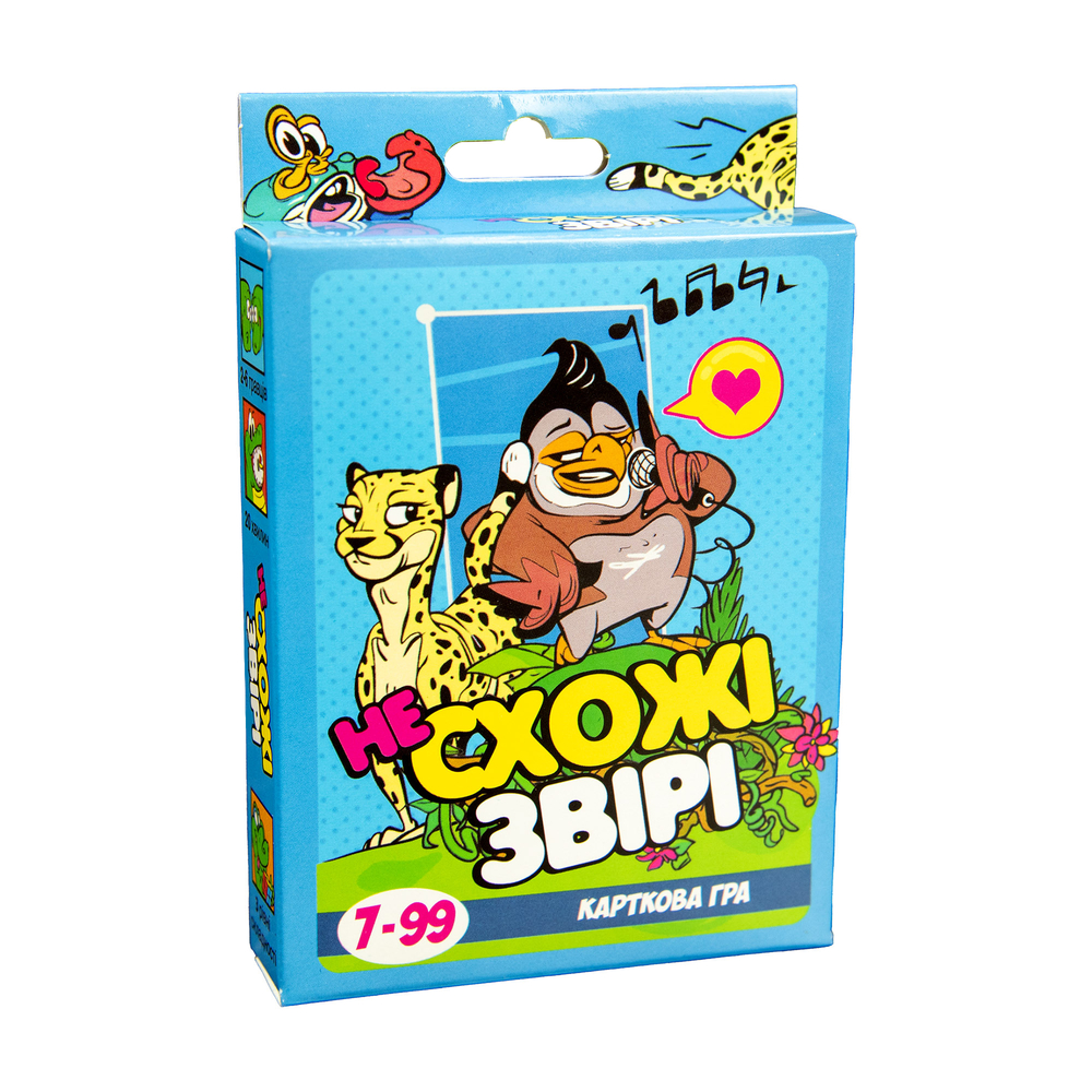 Фото, Видеообзоры настільна гра strateg несхожі звірі українською мовою (30223)