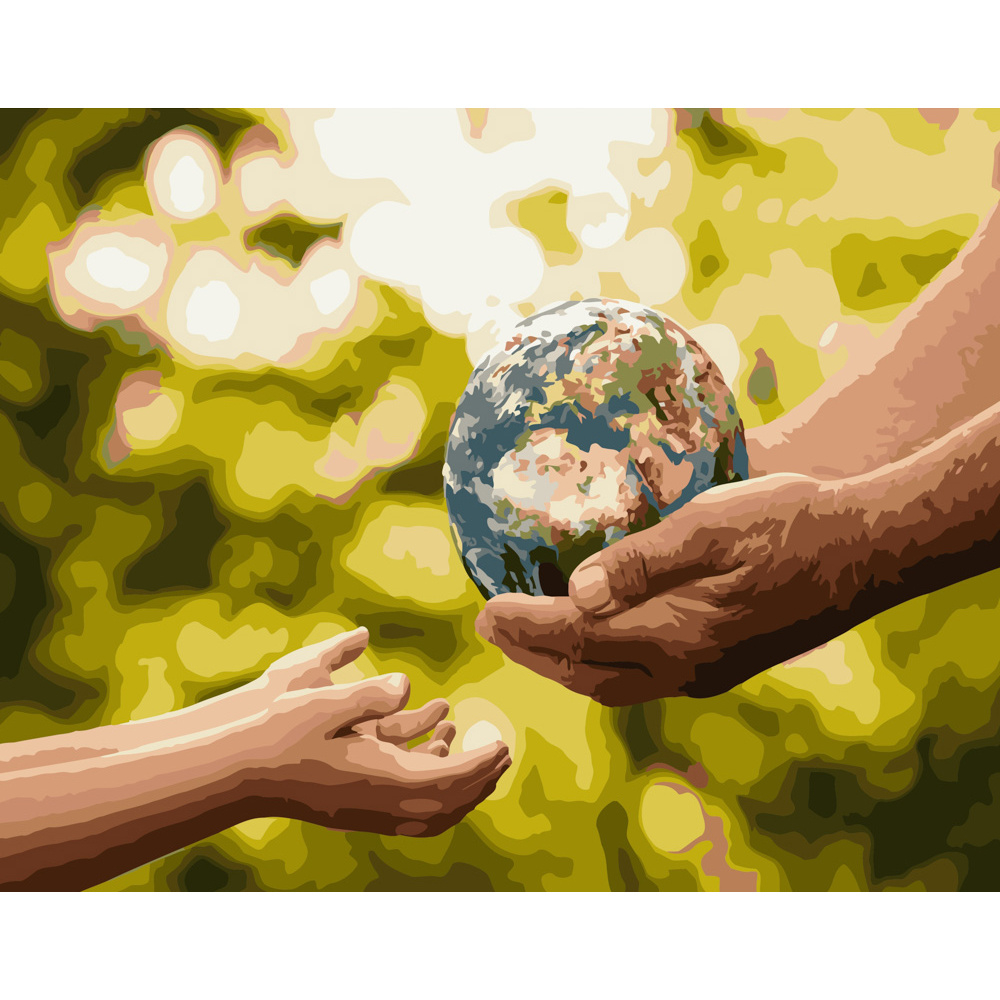 Фото, Відеоогляди картина за номерами strateg преміум відповідальність поколінь розміром 40х50 см (gs303)