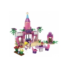 Конструктор дитячий COGO Замок принцеси 3272 блок 178 деталей фігурки для дівчаток