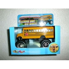 Машинка металева KINSFUN KS 5108 W (72шт) инер-я, SCHOOL BUS BIG WHEEL 5'', откр.двери, в кор-ке