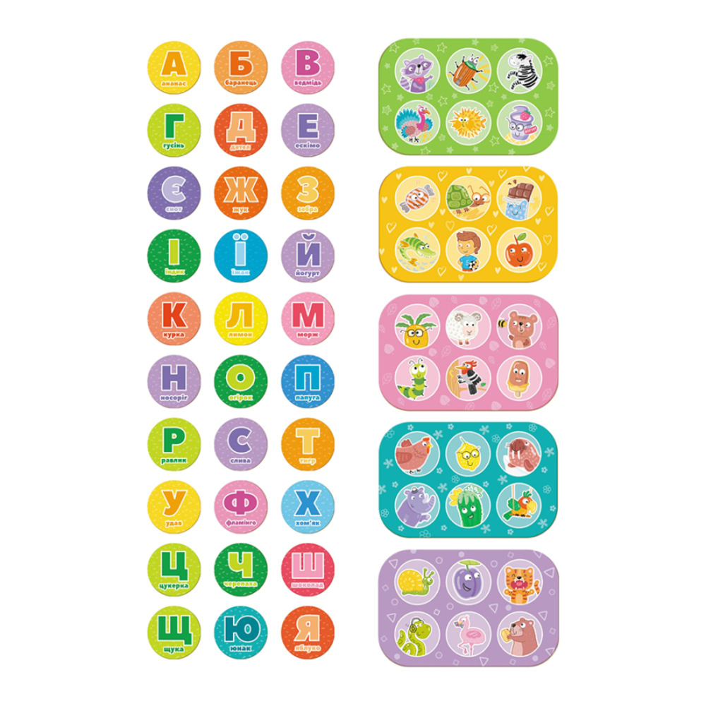 Фото, Видеообзоры настільна гра бінго dodo вивчаємо літери